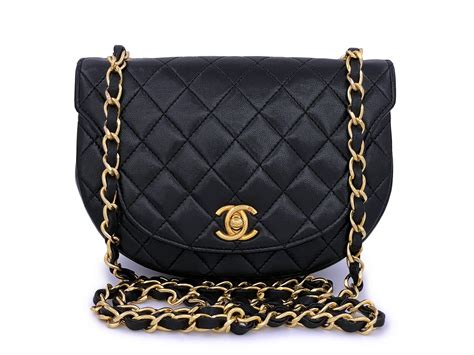 chanel half moon flap bag